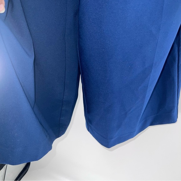 Torrid Studio Dark Blue Wide-Leg Sailor Pants w/Metallic Anchor Theme Buttons - Picture 4 of 13